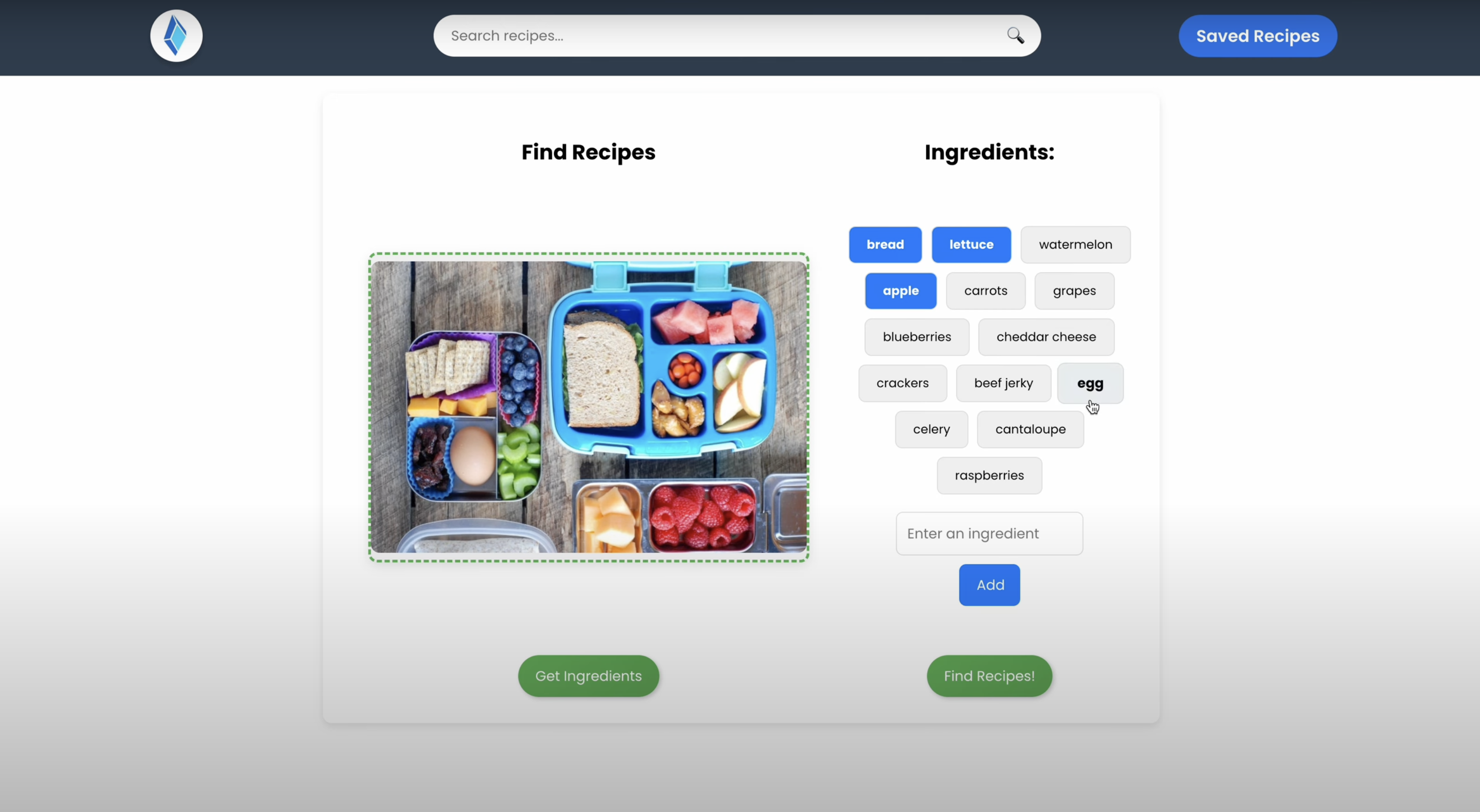 AI Smart Recipe Generator